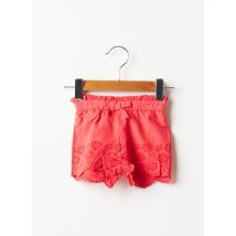 LOSAN - Short rouge en coton pour fille - Taille 3 M - Modz