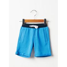 WEEK END A LA MER - Bermuda bleu en coton pour garçon - Taille 12 M - Modz