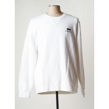 EDWIN - Sweat-shirt blanc en coton pour homme - Taille L - Modz