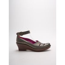 ESPACE - Sandales/Nu pieds vert en cuir - Femme - Taille TU - Modz