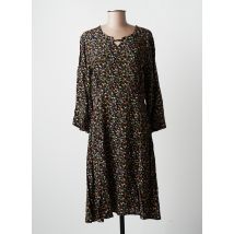 CHRISTINE LAURE - Robe mi-longue noir en viscose - Femme - Taille 38 - Modz