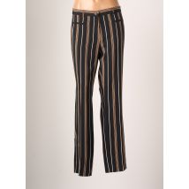 TONI - Pantalon droit noir en polyester pour femme - Taille 44 - Modz