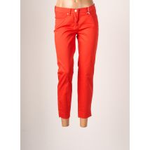 TONI DRESS - Pantalon 7/8 orange en coton - Femme - Taille 38 - Modz