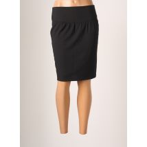 FELINO - Jupe mi-longue noir en polyester - Femme - Taille 38 - Modz