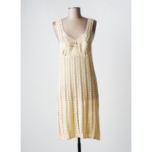 LE BAIN PAR MOLLY BRACKEN - Robe de plage beige en polyester - Femme - Taille 40 - Modz