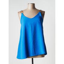 NEW COLLECTION - Top bleu en polyester - Femme - Taille TU - Modz