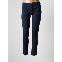 F.A.M. - Pantalon 7/8 bleu en coton - Femme - Taille W27 - Modz