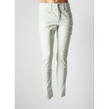 SALSA - Pantalon slim vert en coton - Femme - Taille TU - Modz