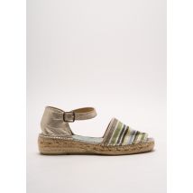 TONI PONS - Espadrilles vert en textile pour femme - Taille 36 - Modz