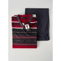 HAJO - Pyjama rouge en coton pour homme - Taille 38 - Modz