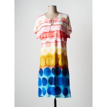 HAJO - Robe mi-longue rouge en viscose - Femme - Taille 36 - Modz