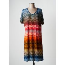 HAJO - Robe de plage bleu en viscose - Femme - Taille 38 - Modz