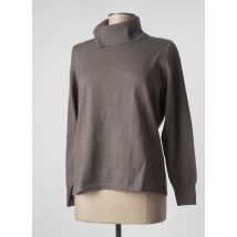 RABE - Pull col roulé marron en modal - Femme - Taille 44 - Modz