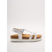 PLAKTON - Sandales/Nu pieds blanc en autre matiere pour fille - Taille 33 - Modz