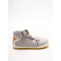 BELLAMY - Sandales/Nu pieds gris en cuir - Garçon - Taille 22 - Modz