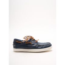 BISGAARD - Chaussures bâteau bleu en cuir pour garçon - Taille 31 - Modz