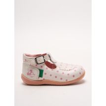 KICKERS - Sandales/Nu pieds blanc en cuir - Fille - Taille 21 - Modz