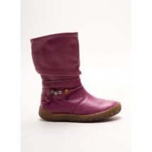 NOËL - Bottines/Boots violet en cuir - Fille - Taille 24 - Modz