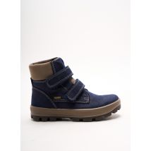SUPERFIT - Bottines/Boots bleu en cuir pour garçon - Taille 32 - Modz