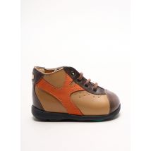 ASTER - Bottillons marron en cuir - Garçon - Taille 17 - Modz