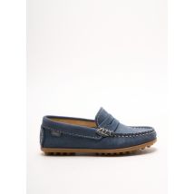 ASTER - Mocassins bleu en cuir pour garçon - Taille 33 - Modz