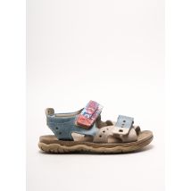 LITTLE MARY - Sandales/Nu pieds bleu en cuir - Garçon - Taille 30 - Modz