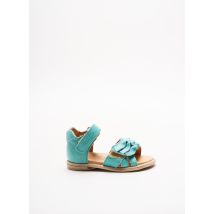 FRODDO - Sandales/Nu pieds bleu en cuir - Fille - Taille 20 - Modz
