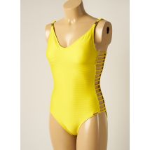 YSABEL MORA - Maillot de bain 1 pièce jaune en polyester pour femme - Taille 85B - Modz