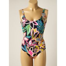 CHERRY BEACH - Maillot de bain 1 pièce noir en polyamide - Femme - Taille 40 - Modz