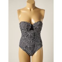 PLAGE DU SUD - Maillot de bain 1 pièce noir en polyamide - Femme - Taille 38 - Modz