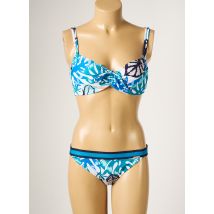 YSABEL MORA - Maillot de bain 2 pièces bleu en polyamide - Femme - Taille TU - Modz