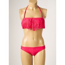 PRINCESS K - Maillot de bain 2 pièces rose en polyamide - Femme - Taille 38 - Modz