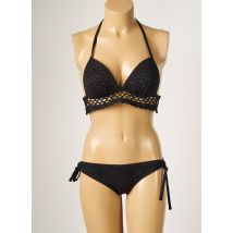 DAG ADOM - Maillot de bain 2 pièces noir en polyester - Femme - Taille 42 - Modz