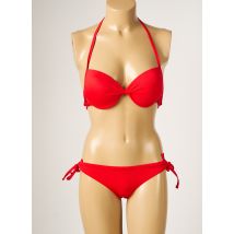 DAG ADOM - Maillot de bain 2 pièces rouge en polyamide - Femme - Taille 36 - Modz