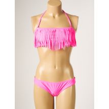 PRINCESS K - Maillot de bain 2 pièces rose en polyamide - Femme - Taille 40 - Modz