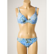 SUNFLAIR - Maillot de bain 2 pièces bleu en polyamide - Femme - Taille TU - Modz