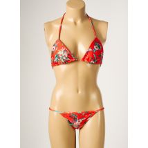 RIO DE SOL - Maillot de bain 2 pièces orange en nylon - Femme - Taille 38 - Modz