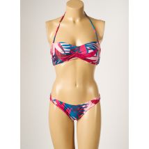 RIO DE SOL - Maillot de bain 2 pièces rose en polyamide - Femme - Taille 36 - Modz