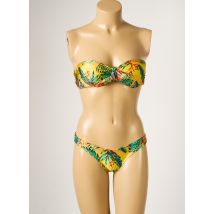 RIO DE SOL - Maillot de bain 2 pièces jaune en polyamide - Femme - Taille 36 - Modz