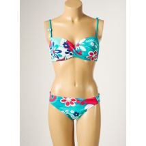 CHERRY BEACH - Maillot de bain 2 pièces bleu en polyamide - Femme - Taille TU - Modz