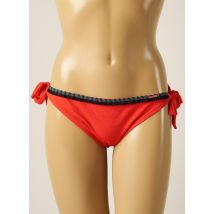 YSABEL MORA - Bas de maillot de bain rouge en polyamide - Femme - Taille 44 - Modz