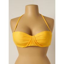 YSABEL MORA - Haut de maillot de bain jaune en polyamide - Femme - Taille 105C - Modz