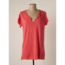 ZADIG & VOLTAIRE - T-shirt rouge en coton pour femme - Taille 40 - Modz