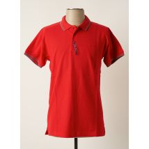 AUSTIN HEALEY - Polo rouge en coton - Homme - Taille S - Modz