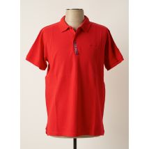 AUSTIN HEALEY - Polo rouge en coton - Homme - Taille S - Modz