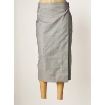 FACONNABLE - Jupe longue gris en laine - Femme - Taille 38 - Modz