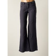 CERRUTI 1881 - Pantalon droit bleu en lyocell - Femme - Taille W26 - Modz