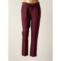 SWILDENS - Pantalon droit rouge en coton pour femme - Taille 36 - Modz