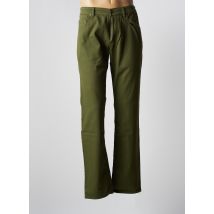 FACONNABLE - Pantalon droit vert en coton - Homme - Taille W33 - Modz