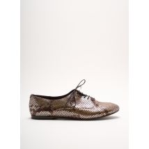 JONAK - Derbies marron en cuir - Femme - Taille 37 - Modz